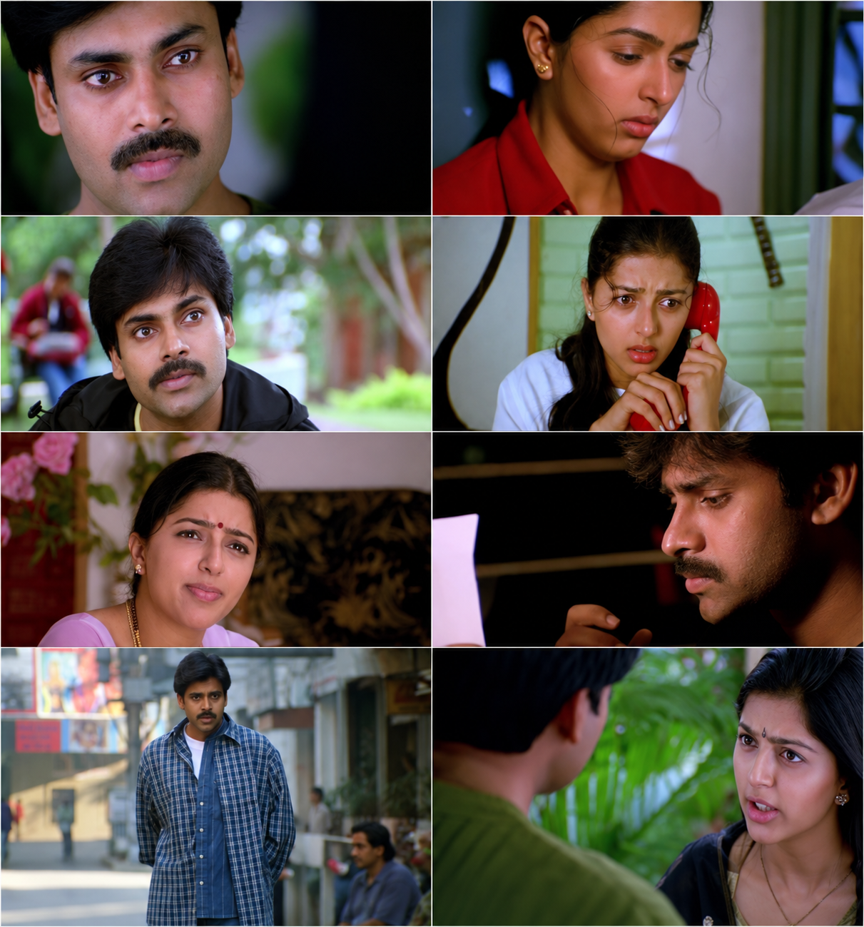 Khushi (2001) (Hindi + Telugu) Dual Audio UnCut South Movie HD ESub Screenshot