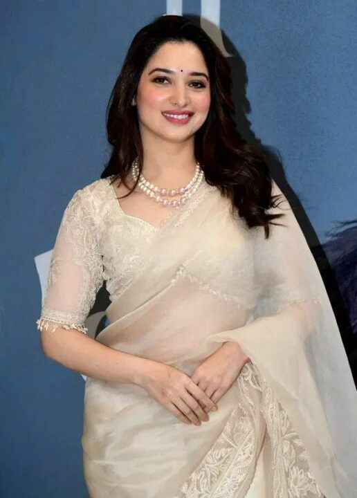 Tamannaah Bhatia at a song launch from the film Vedaa
